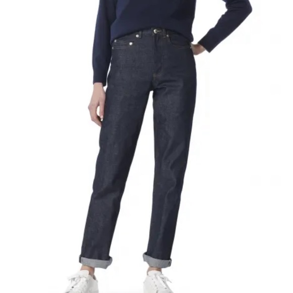 A.P.C. | Jeans | Apc Petit Standard Jean Droit Troit Straight Leg Indigo  Jean Selvedge Denim | Poshmark